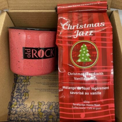 Cup and Christmas Jazz